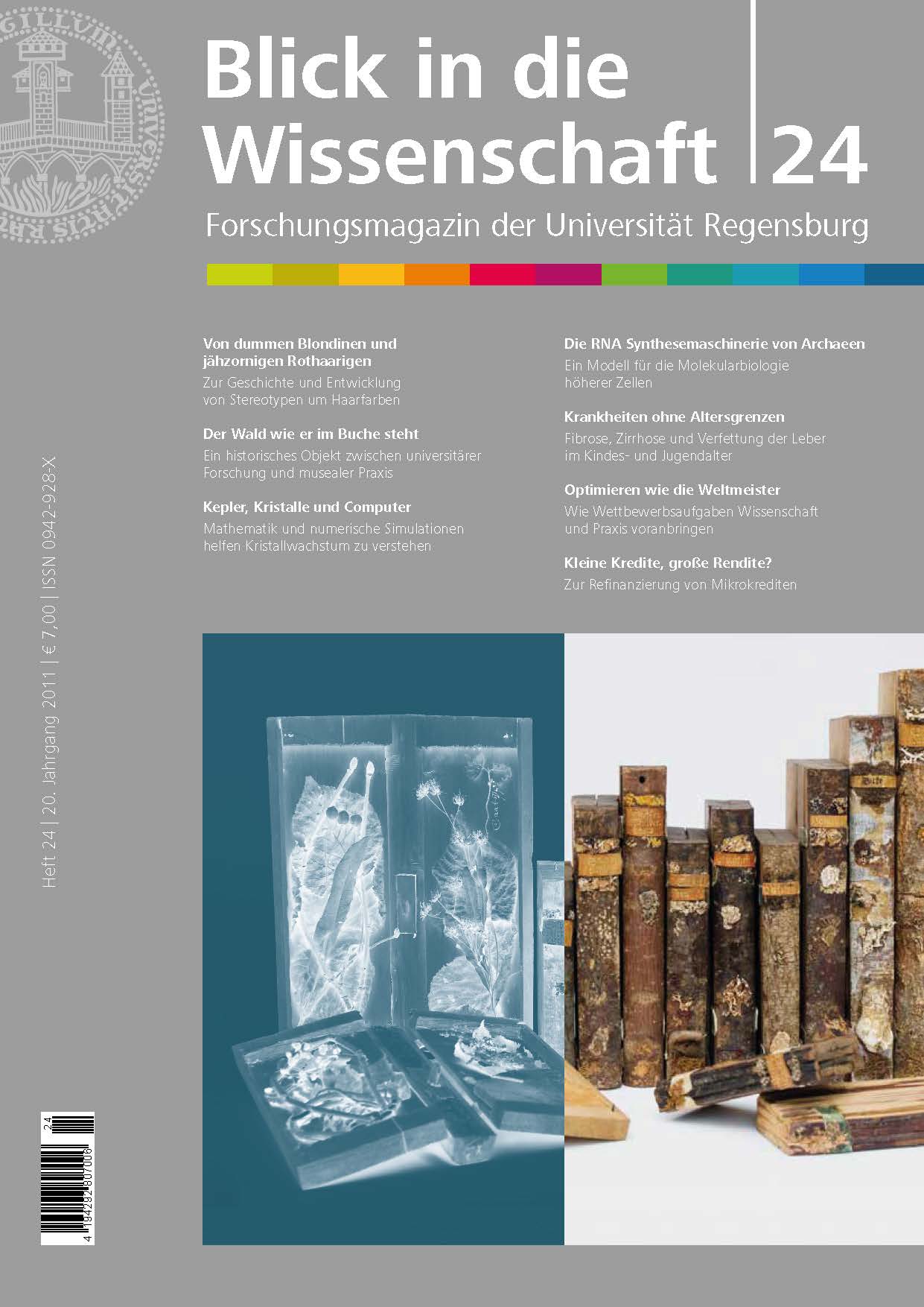 Forschungsmagazin der Universität Regensburg