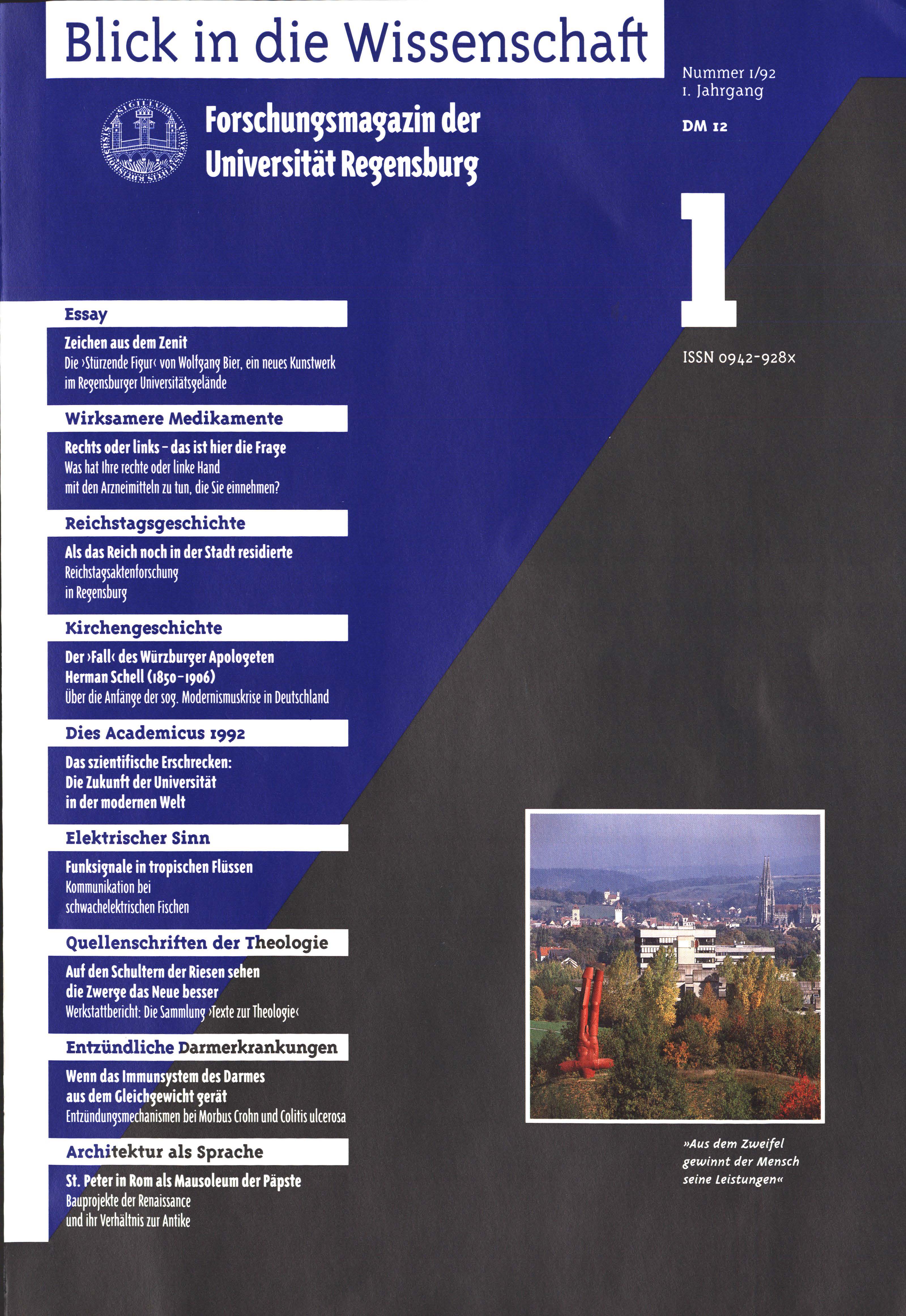 Forschungsmagazin der Universität Regensburg