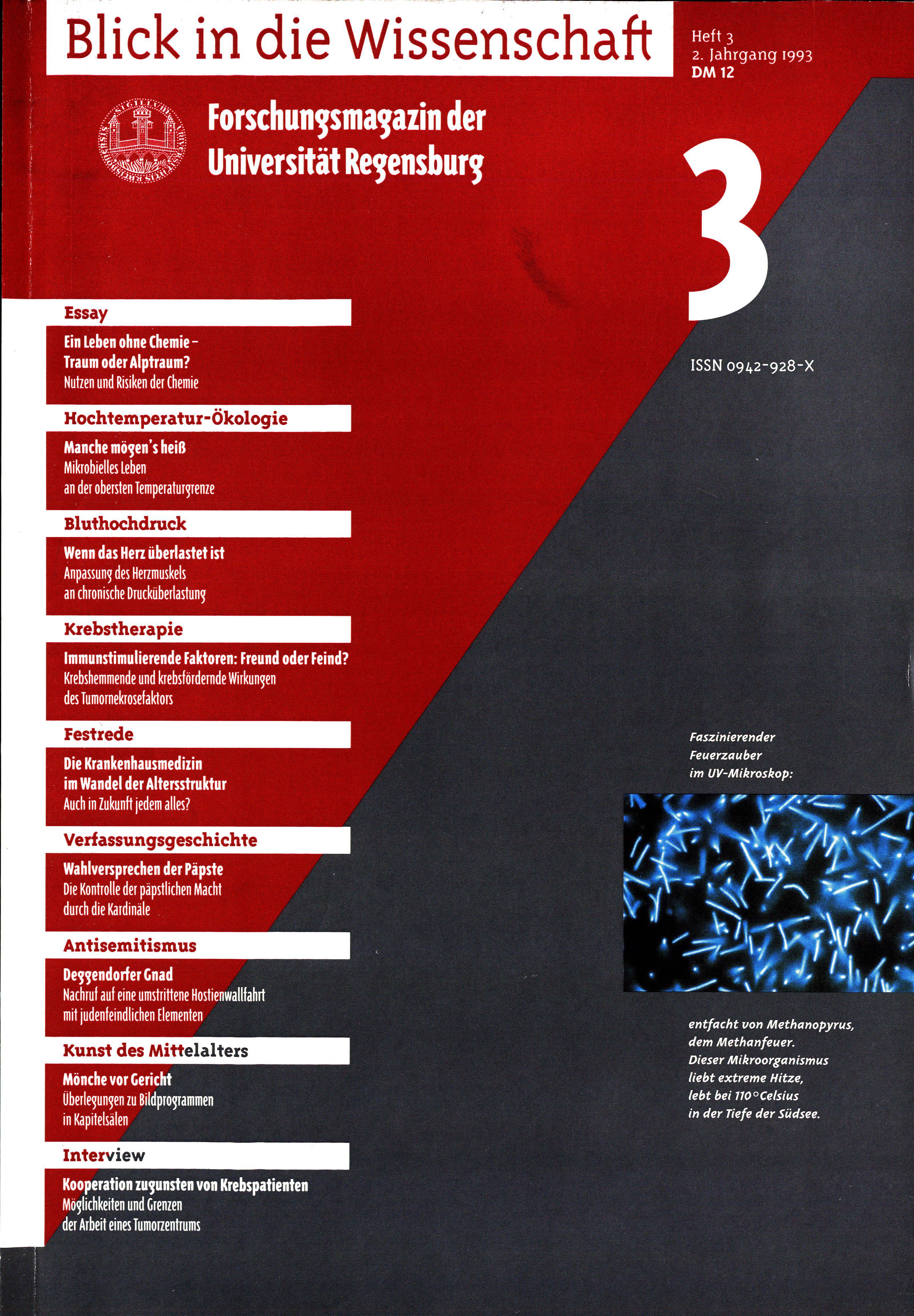 Forschungsmagazin der Universität Regensburg