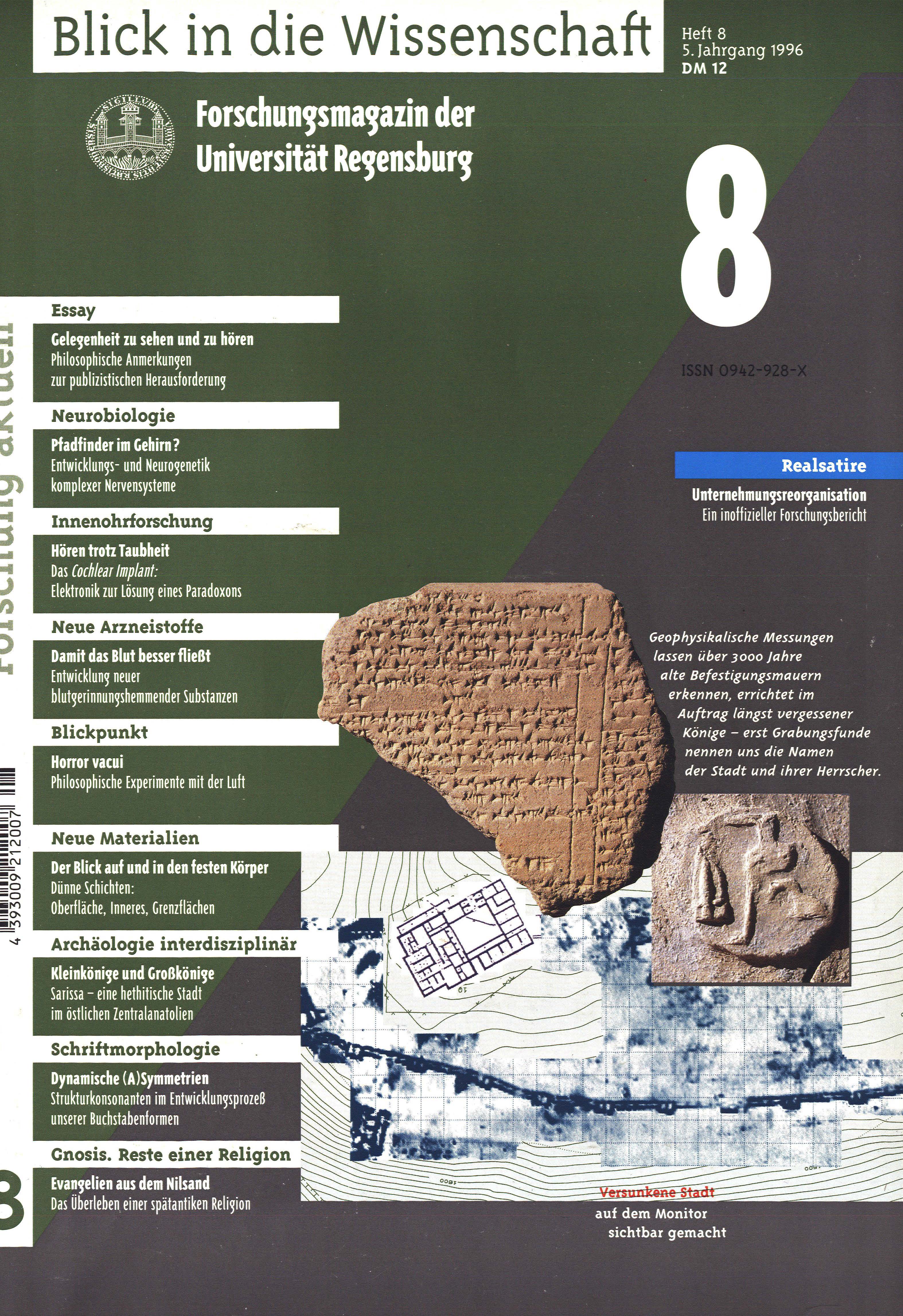 Forschungsmagazin der Universität Regensburg