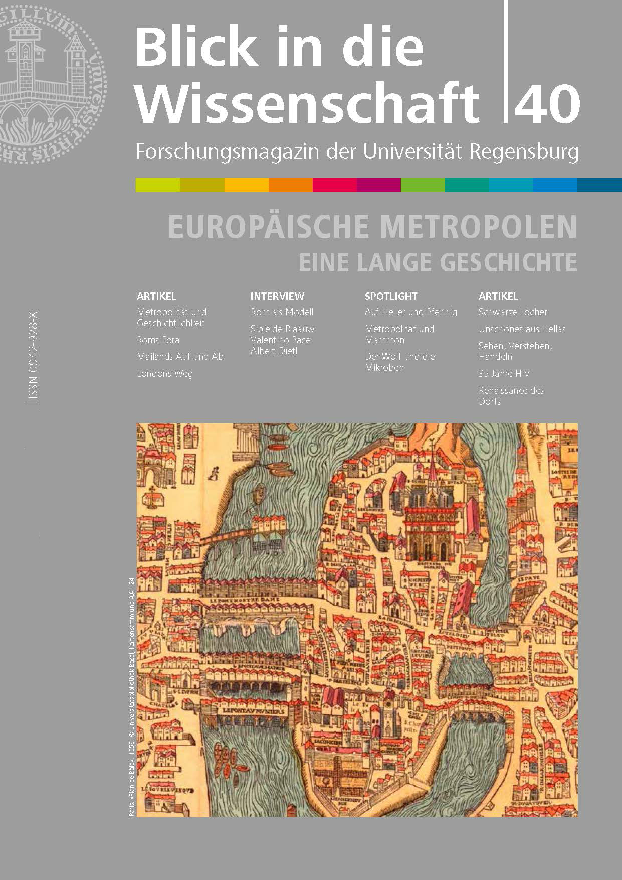 Titelseite Blick in die Wissenschaft - Heft 40