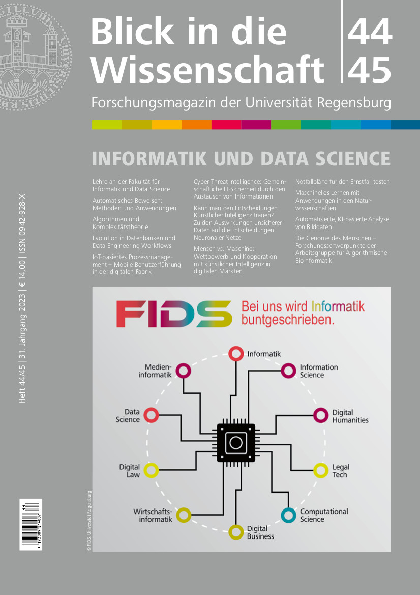 					Ansehen Bd. 31 Nr. 44/45 (2023): Blick in die Wissenschaft 44/45 
				